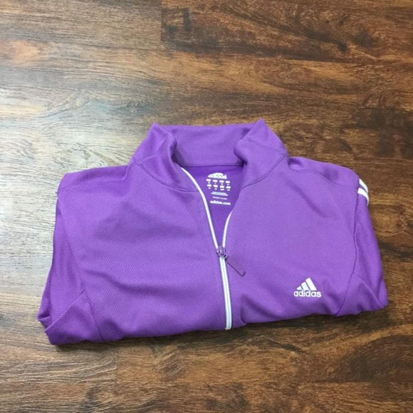 Purple Athletic Running Jacket Womens 